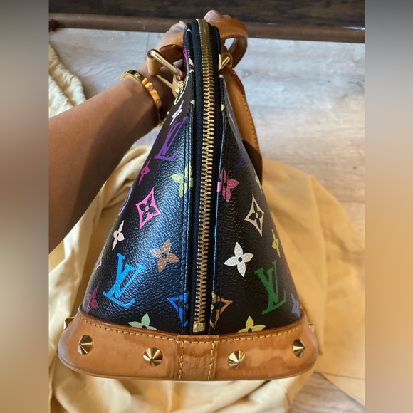 💯% Authentic Alma Multicolor Noir Murakami purse - Picture 2 of 15
